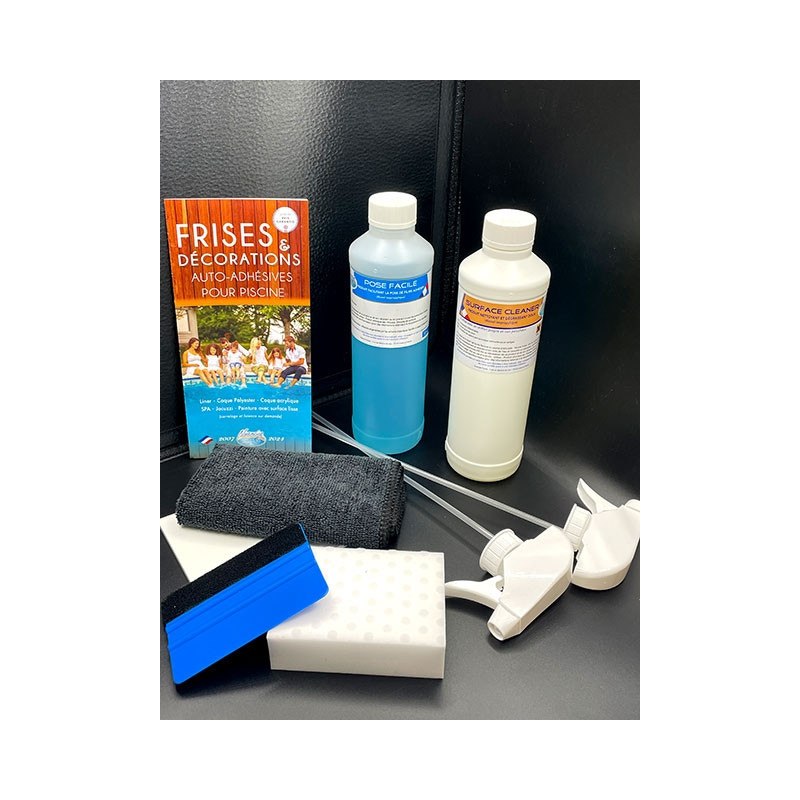 Kit installazione per fregio 14cm - 30 metri lineari