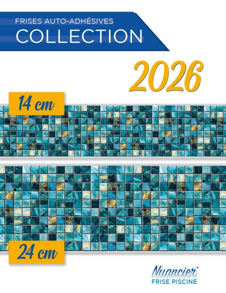 Fregio Lagoon adesivo - Fregio per piscine