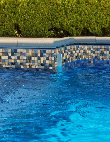 Adhesive Pool Border Helios - swimming pool frieze