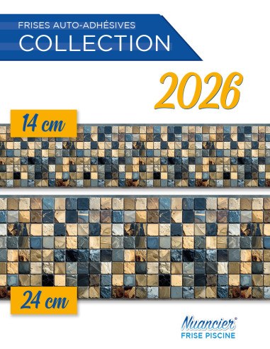 Adhesive Pool Border Helios - swimming pool frieze