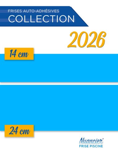 Friso Azur adhesivo - Friso para piscina
