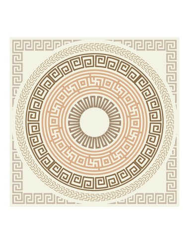 Décoration autocollante Milos 130 x 130cm fond de piscine