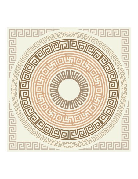 Décoration autocollante Milos 130 x 130cm fond de piscine