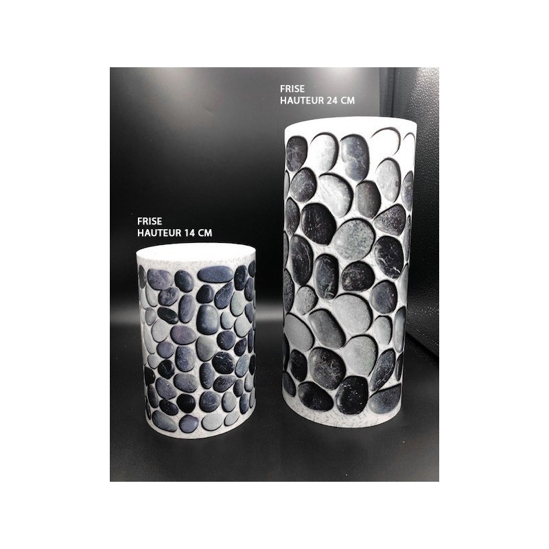 Fregio Galets Bianco adesivo