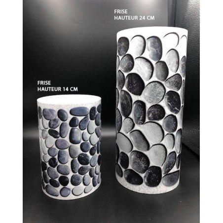 Fregio Galets Bianco adesivo