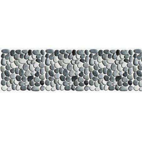 Fregio Galets Bianco adesivo