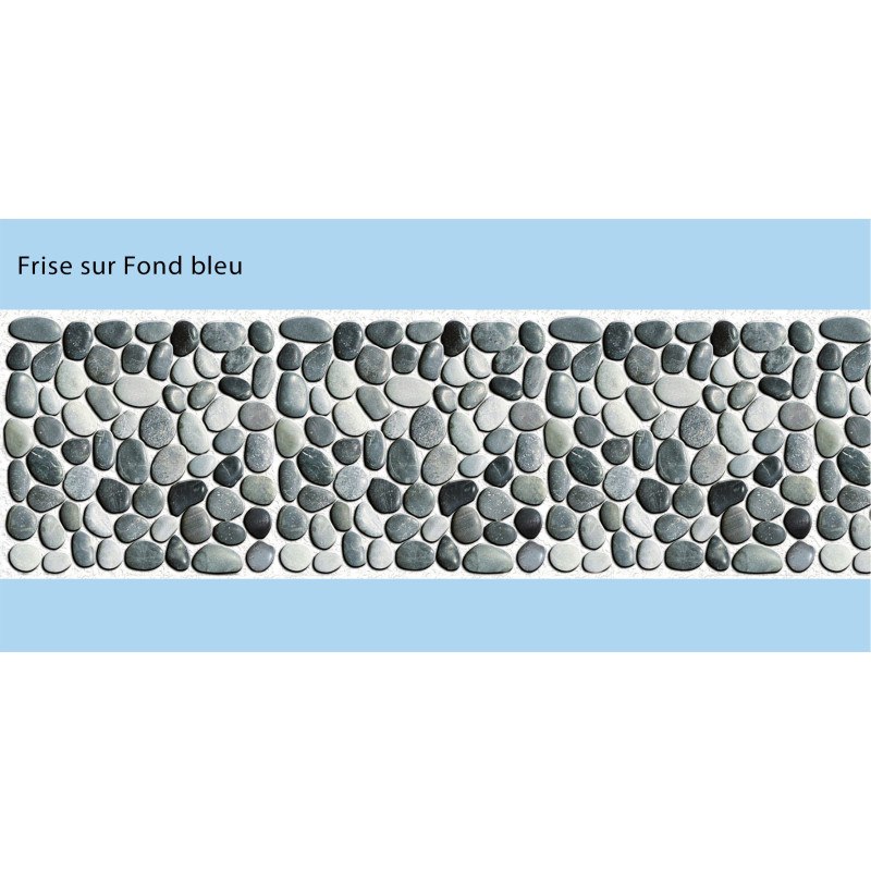 Fregio Galets Bianco adesivo