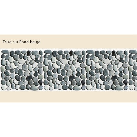 Adhesive Pool Border White Shingle