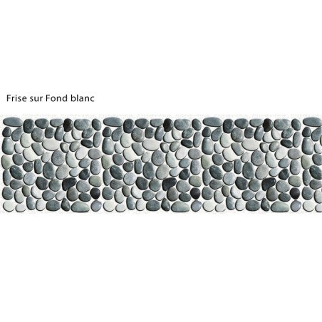 Adhesive Pool Border White Shingle