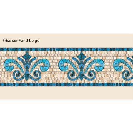 Frise en pierre blue Autocollante