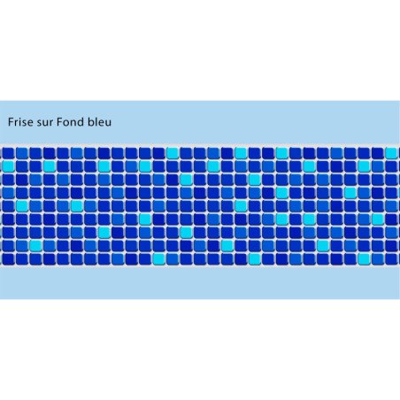 Adhesive Pool Border Sapphire