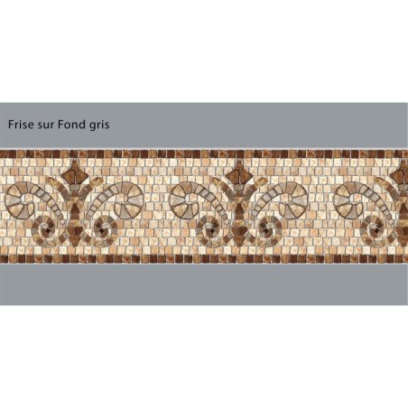 Adhesive Pool Border Stone Beige