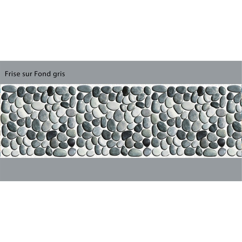 Adhesive Pool Border White Shingle