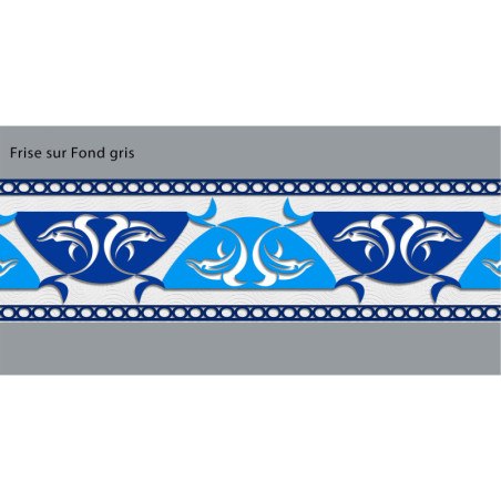 Adhesive Pool Border Dolphin