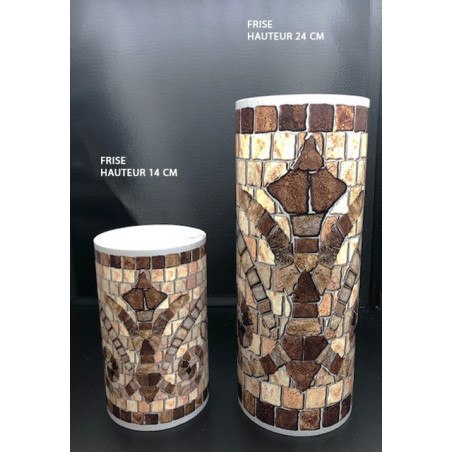 Fregio en pierre Beige adesivo